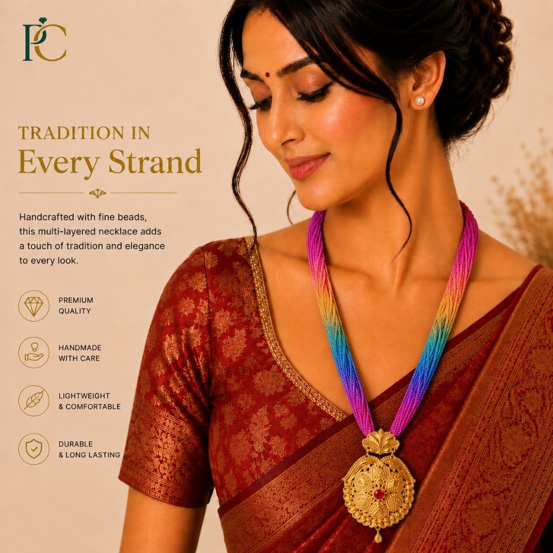 Rainbow Heritage Pendant Ranihaar